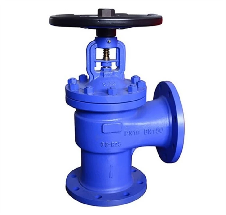 angle globe valve